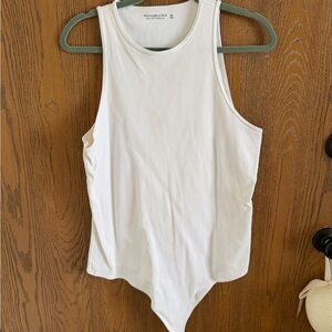 Abercrombie & Fitch White Bodysuit